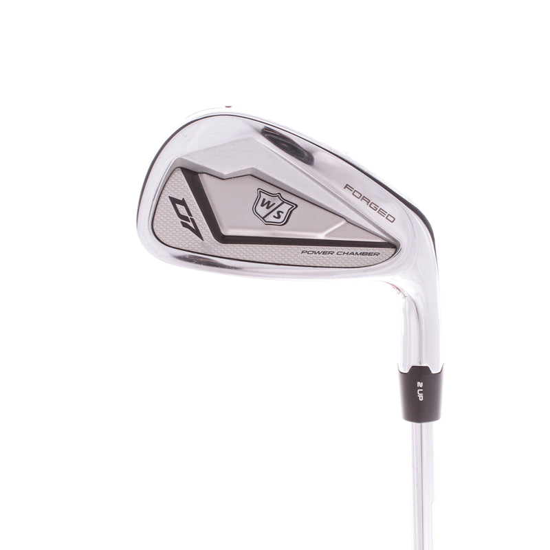 Wilson D7 FORGED Steel Men's Right Hand 7 Iron Regular - KBS TOUR 80