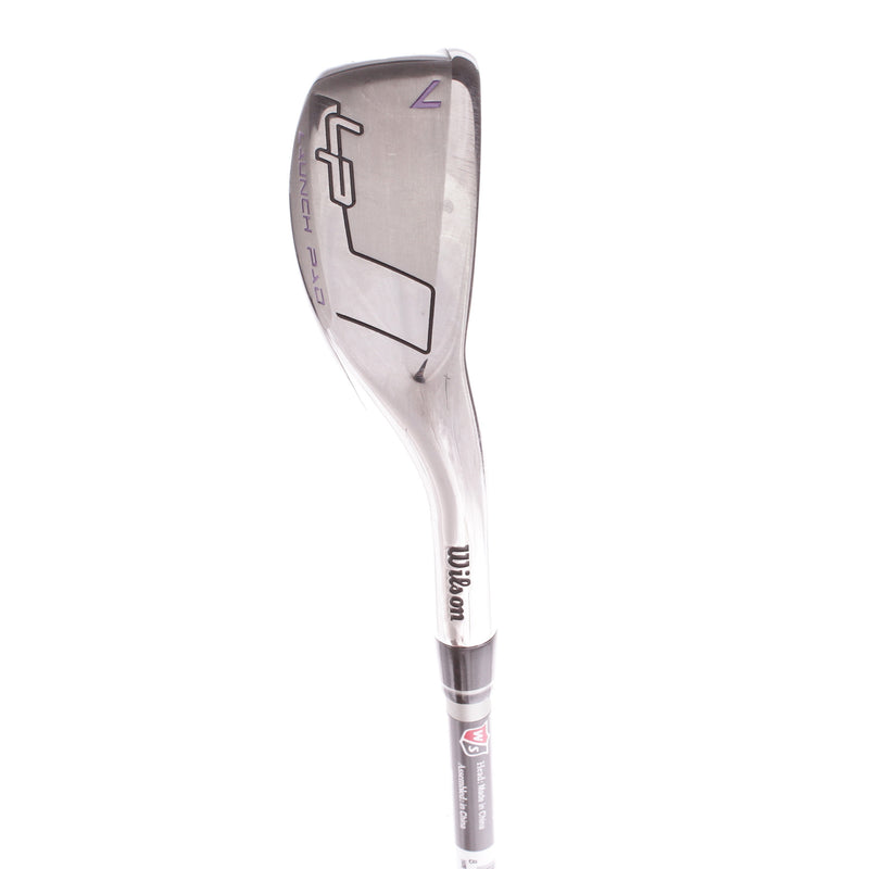 Wilson LAUNCH PAD Graphite Ladies Right Hand 7 Iron Ladies - UST Mamiya Recoil 450 L FLEX