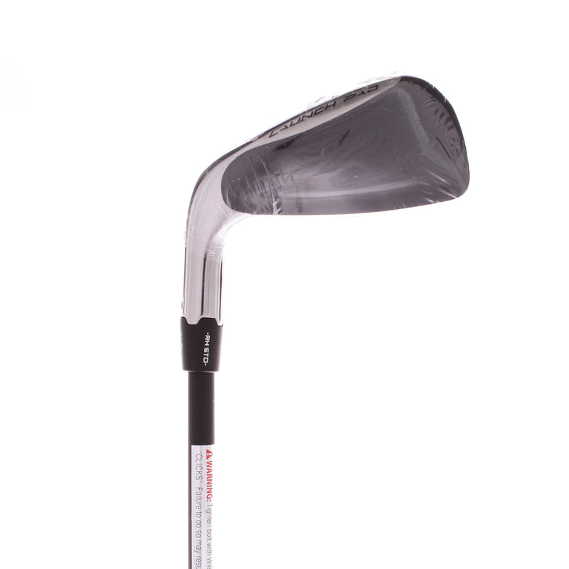 Wilson LAUNCH PAD Graphite Men's Left Hand 7 Iron Stiff - PROJECT X CATALYST 80 6.0