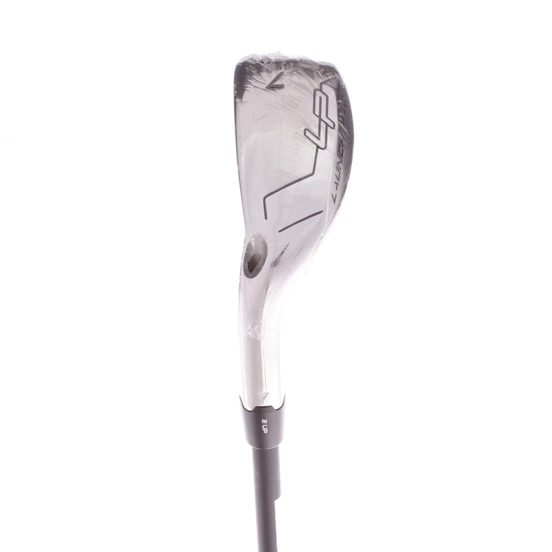 Wilson LAUNCH PAD Graphite Men's Left Hand 7 Iron Stiff - PROJECT X CATALYST 80 6.0