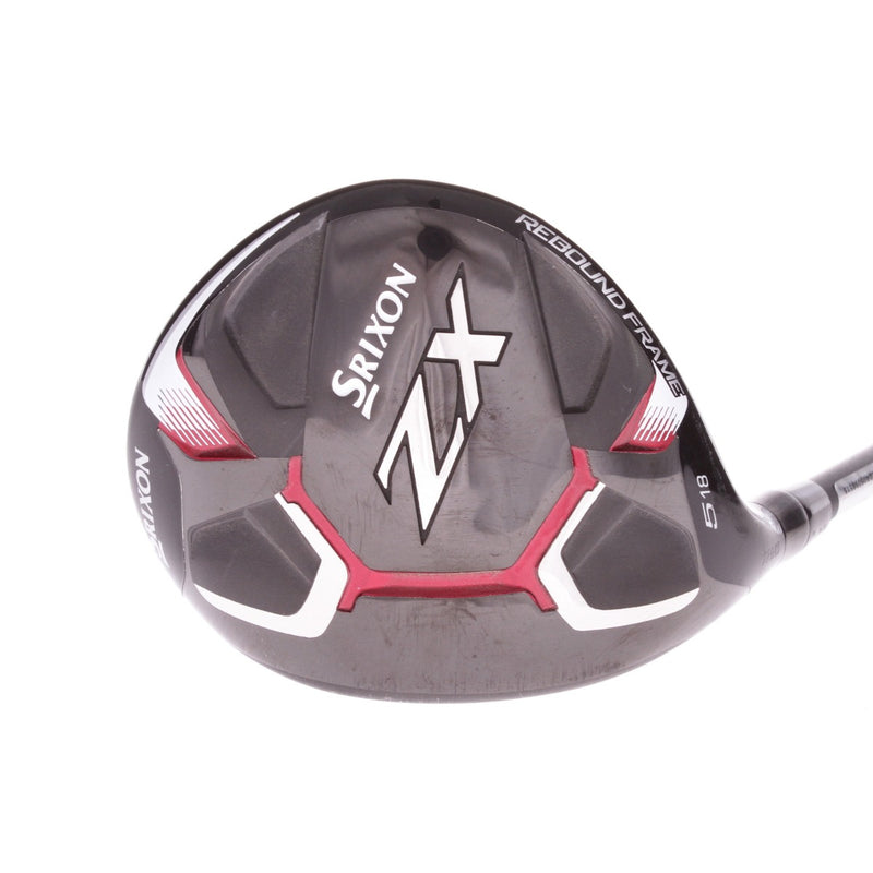 Srixon ZX Graphite Men's Left Hand Fairway 5 Wood 18 Degree Regular - HZRDUS SMOKE 5.5 60G