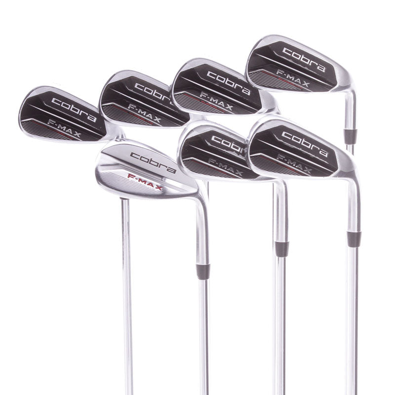 Cobra F-MAX SUPERLITE Steel Men's Right Hand Irons 5-SW Regular - COBRA SUPERLITE