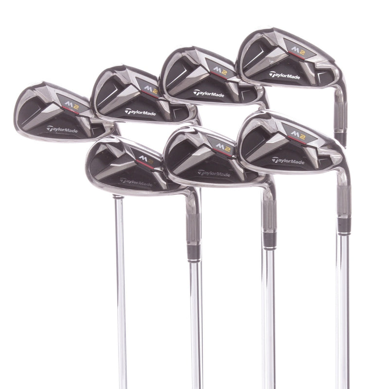 TaylorMade M2 Steel Men's Right Hand Irons 5-SW Regular - REAX Steel 88