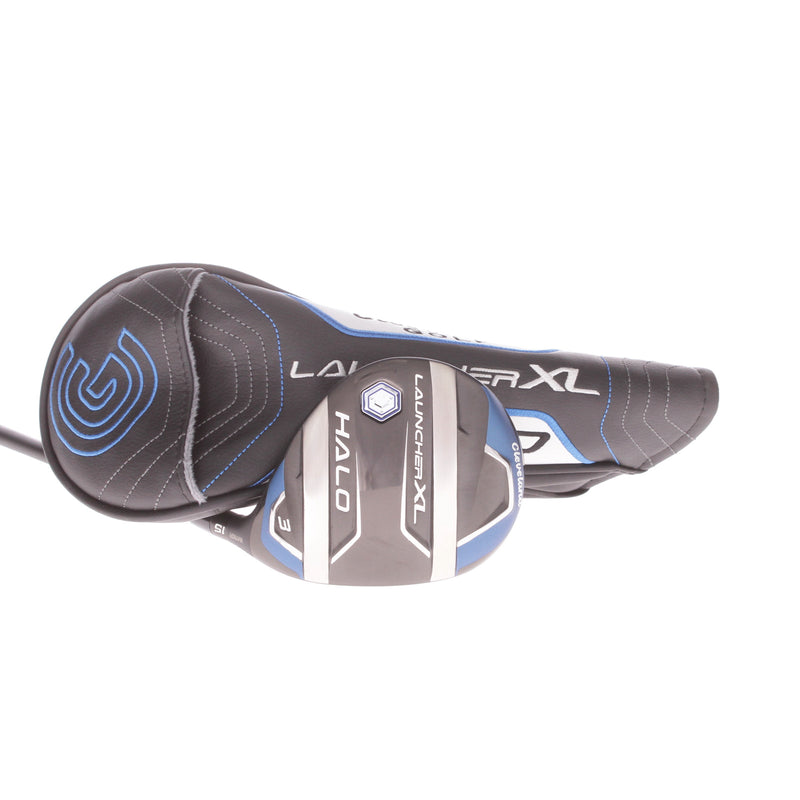 Cleveland LAUNCHER XL HALO Graphite Men's Right Hand Fairway 3 Wood 15 Degree Stiff - PROJECT X CYPHER FIFTY 6.0S