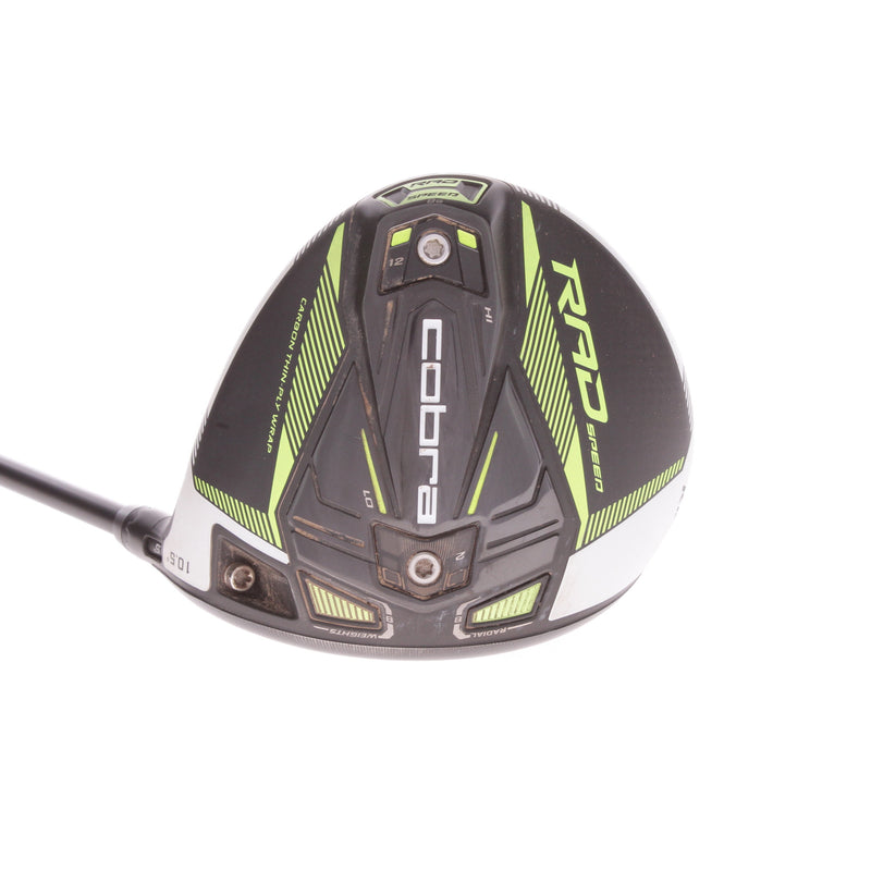 Cobra RAD SPEED Graphite Men's Right Hand Driver 10.5 Degree Stiff - Fujikura Motore F1