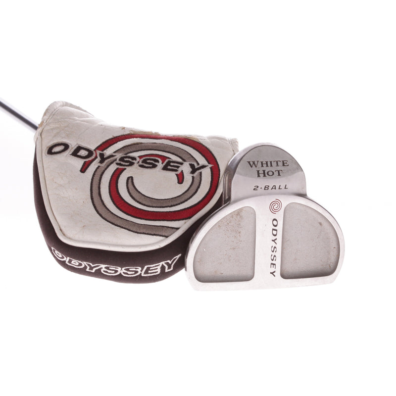 Odyssey White Hot 2-Ball Men's Right Hand Putter 33.5 Inches - Winn Jumbo Lite