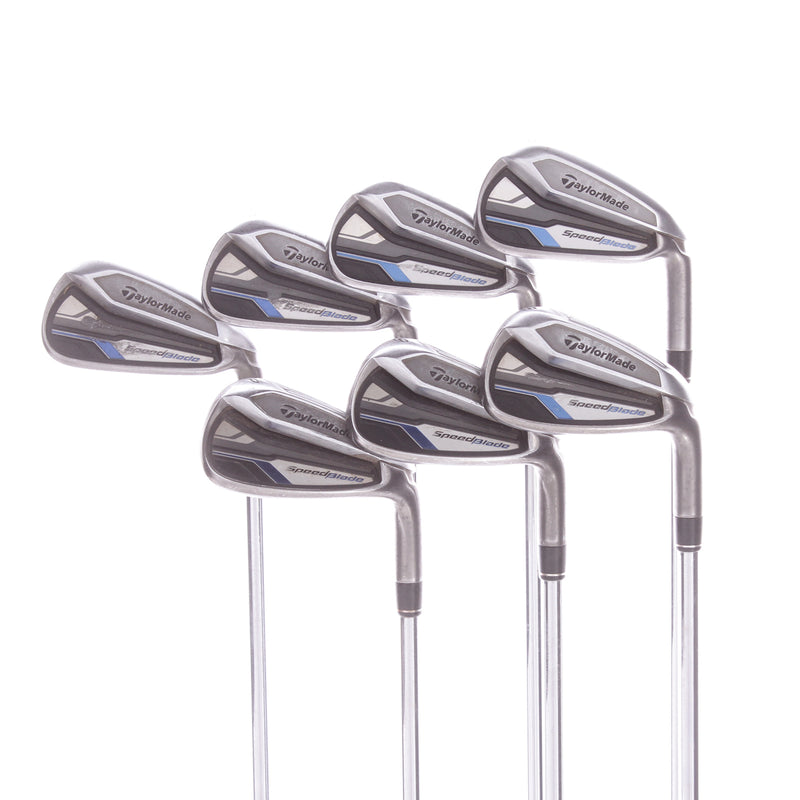 TaylorMade SPEEDBLADE Steel Men's Right Hand Irons 4-PW Regular - SpeedBlade 85g