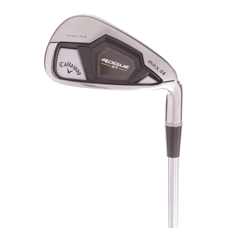 Callaway ROGUE ST MAX OS Steel Men's Right Hand 7 Iron 2* Up 1/2" Long Stiff - True Temper ELEVATE 95