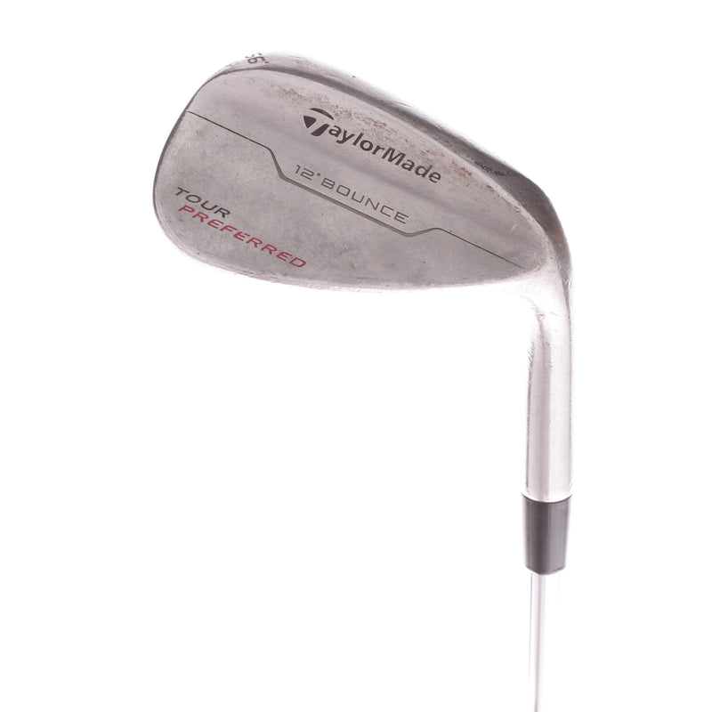 TaylorMade TOUR PREFERED Steel Mens Right Hand Sand Wedge 56 Degree 12 Bounce Wedge - KBS Tour-V Wedge