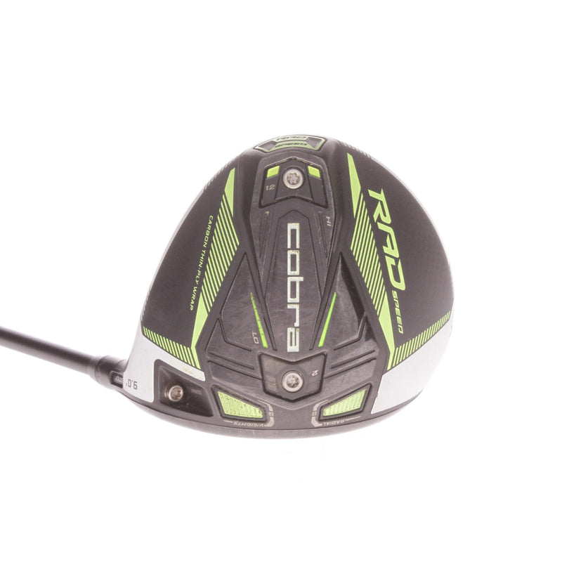 Cobra Rad Speed Graphite Mens Right Hand Driver 9 Degree x - Stiff - Fujikura Motore 6 X