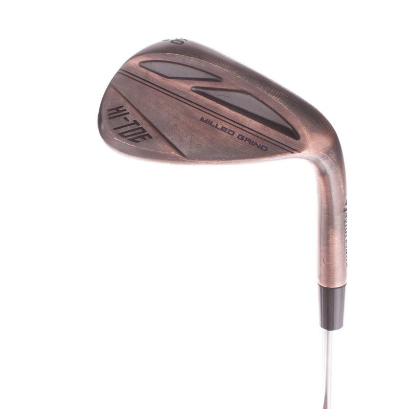 TaylorMade HIGH TOE Steel Men's Right Hand Lob Wedge 60 Degree 10 Bounce Wedge - KBS Hi-Rev 2.0 115