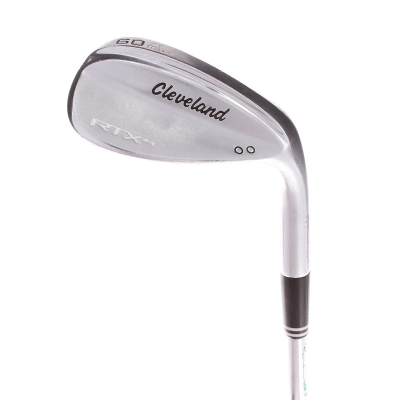 Cleveland RTX ZIPCORE Steel Mens Right Hand Lob Wedge 60 Degree 9 Bounce Mid Sole Stiff - Dynamic Gold Spinner S400 TOUR ISSUE