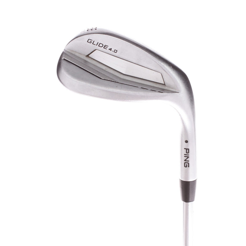 Ping Glide 4.0 Steel Mens Right Hand Lob Wedge Black Dot 58 Degree 10 Bounce S Grind Wedge Flex - Nipon