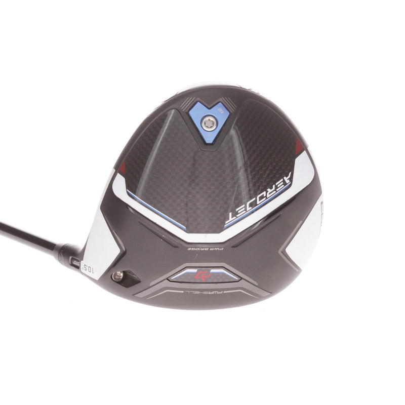 Cobra Aerojet Graphite Mens Right Hand Driver 10.5 Degree Stiff - Hzrdus RDX Smoke Blue