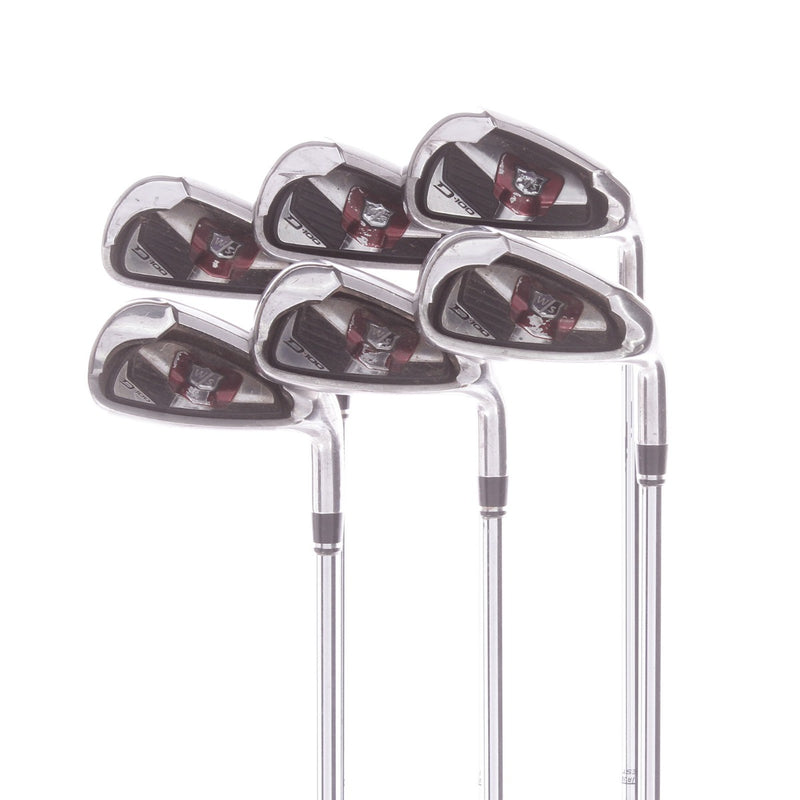 Wilson D100 Steel Men's Right Hand Irons 5-PW Regular - uniflex