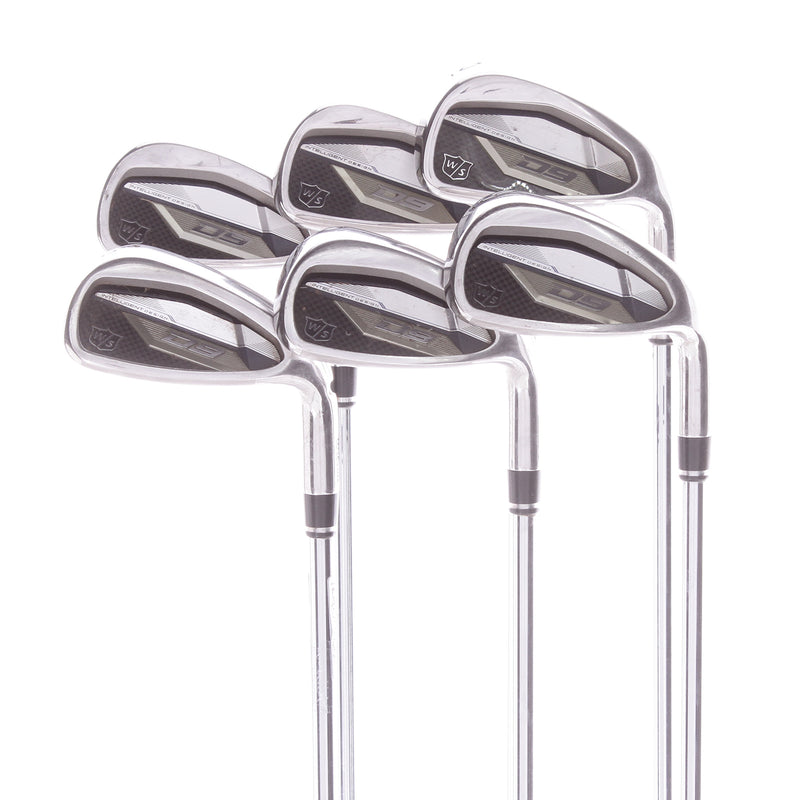 Wilson Staff D9 Steel Men's Right Hand Irons 6-AW Regular - KBS Max Ultralite