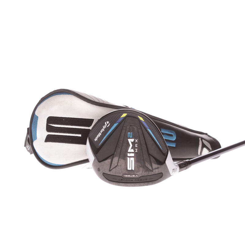 TaylorMade SIM 2 MAX Men's Left Hand Fairway 3 Wood 15* Graphite Regular - Fujikura Ventus Blue