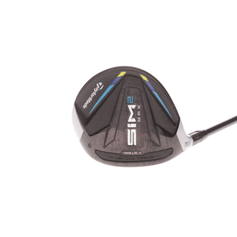 TaylorMade SIM 2 MAX Men's Left Hand Fairway 3 Wood 15* Graphite Regular - Fujikura Ventus Blue