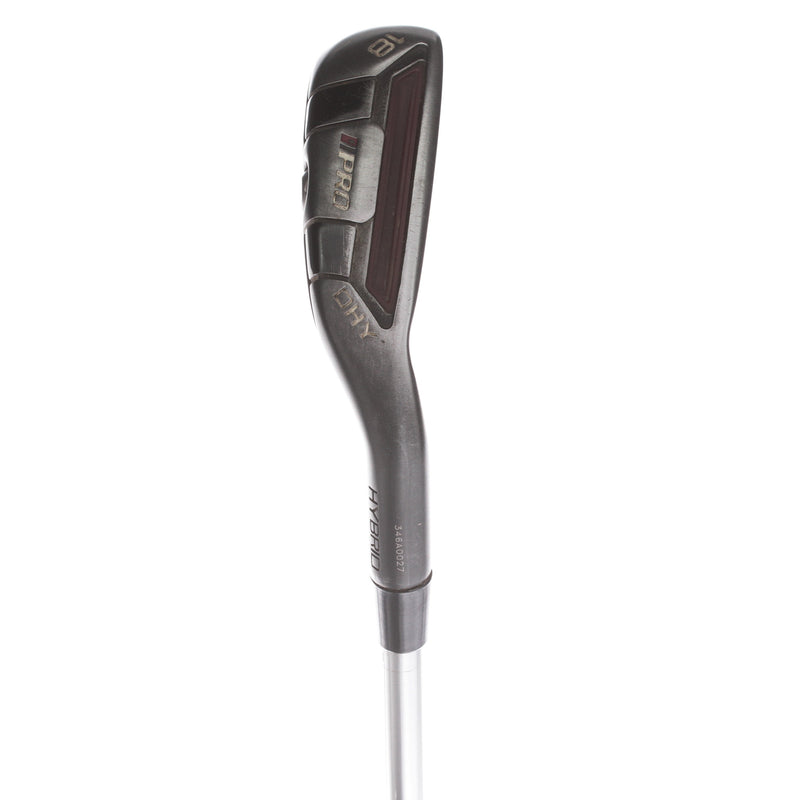 Adams Golf idea Pro Graphite Men's Right Hybrid 18 Degree Stiff Shaft - zypher