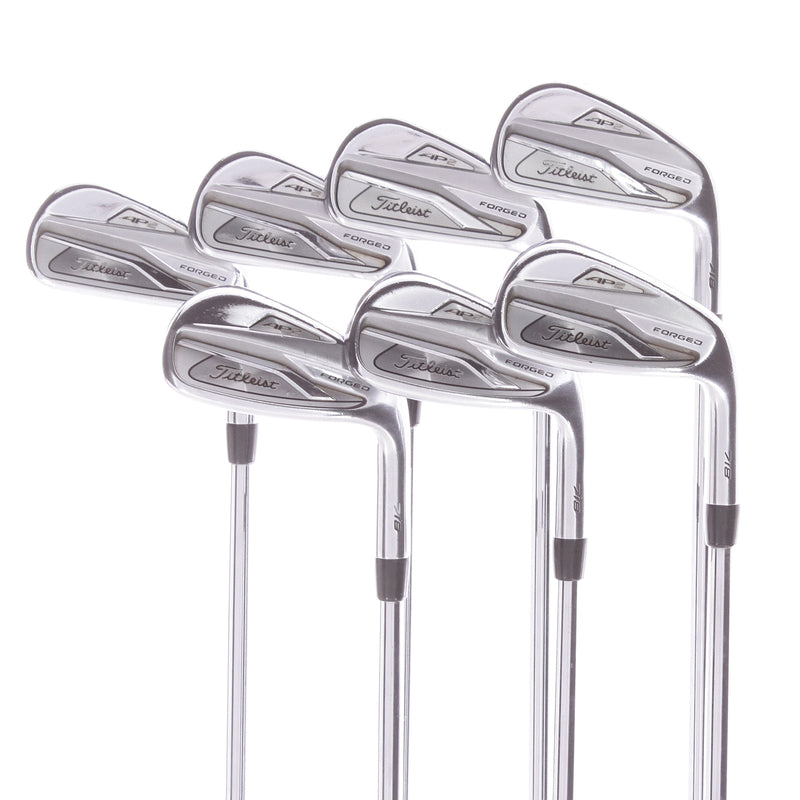 Titleist AP2 718 Steel Men's Right Hand Irons 4-PW Stiff - Dynamic Gold AMT White