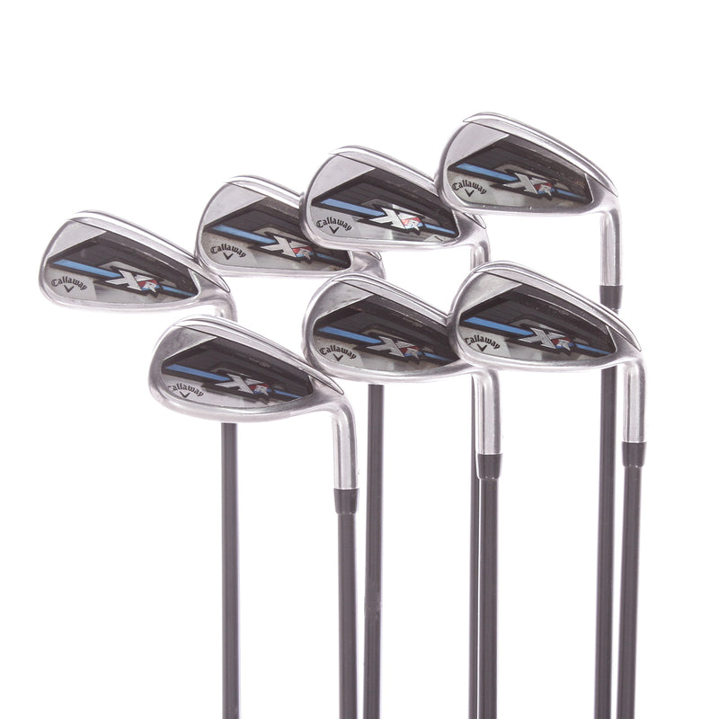 Callaway XR-OS Graphite Men's Right Hand Irons 5-SW Regular - Fubuki 55 Mitsubishi Rayon