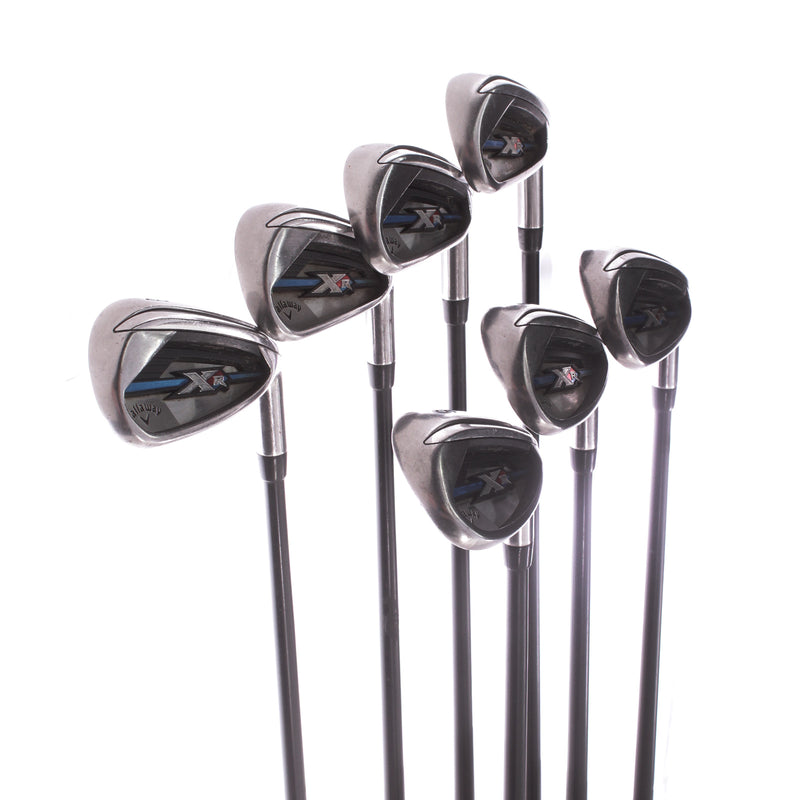 Callaway XR-OS Graphite Men's Right Hand Irons 5-SW Regular - Fubuki 55 Mitsubishi Rayon