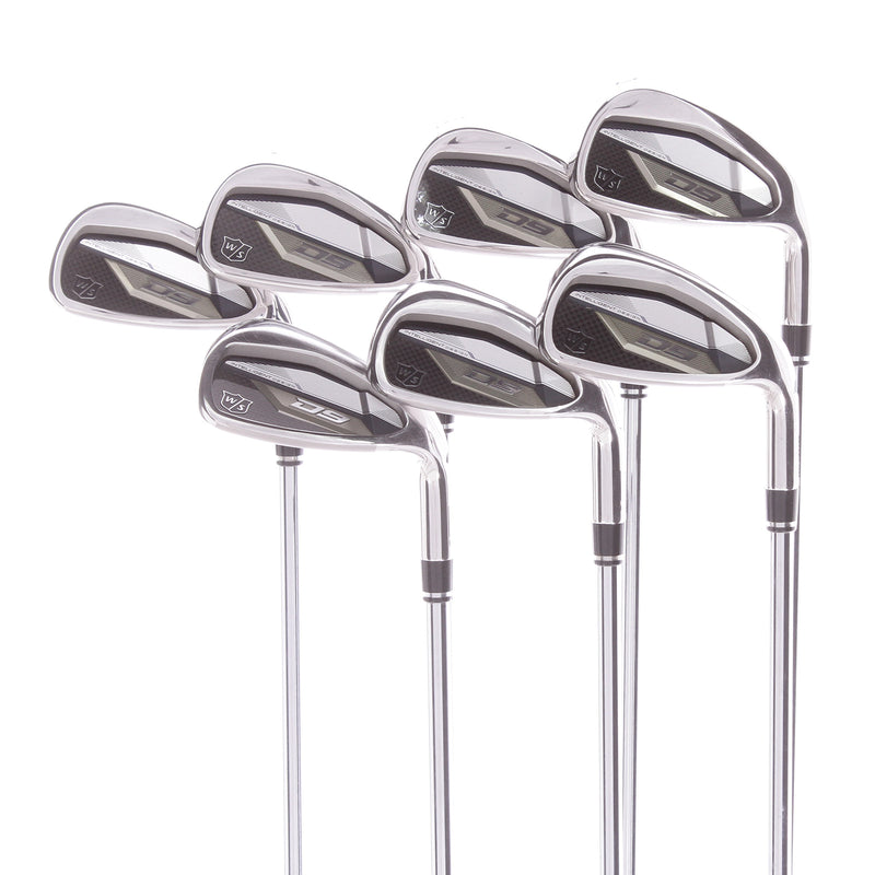 Wilson Staff D9 Steel Men's Right Hand Irons 5-SW Regular - KBS Max Ultralite