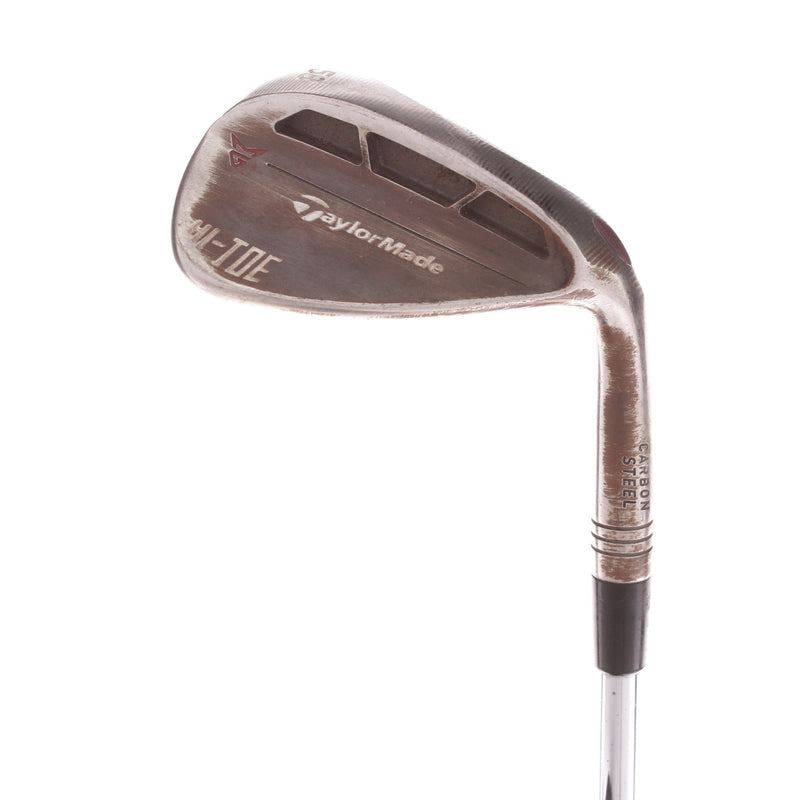 TaylorMade Hi-Toe Steel Mens Right Hand Lob Wedge 58 Degree Wedge Flex - KBS HI-REV