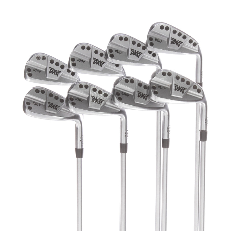 PXG-Parsons Xtreme Golf 0311P Steel Men's Right Irons 4-PW+10 Iron +1 Inch Regular - KBS Tour C-Taper 105g