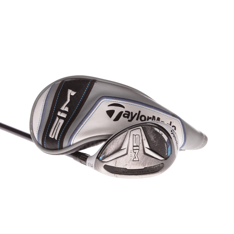 TaylorMade SIM Graphite Mens Right Hand Hybrid 19 Degree Regular - Ventus Blue