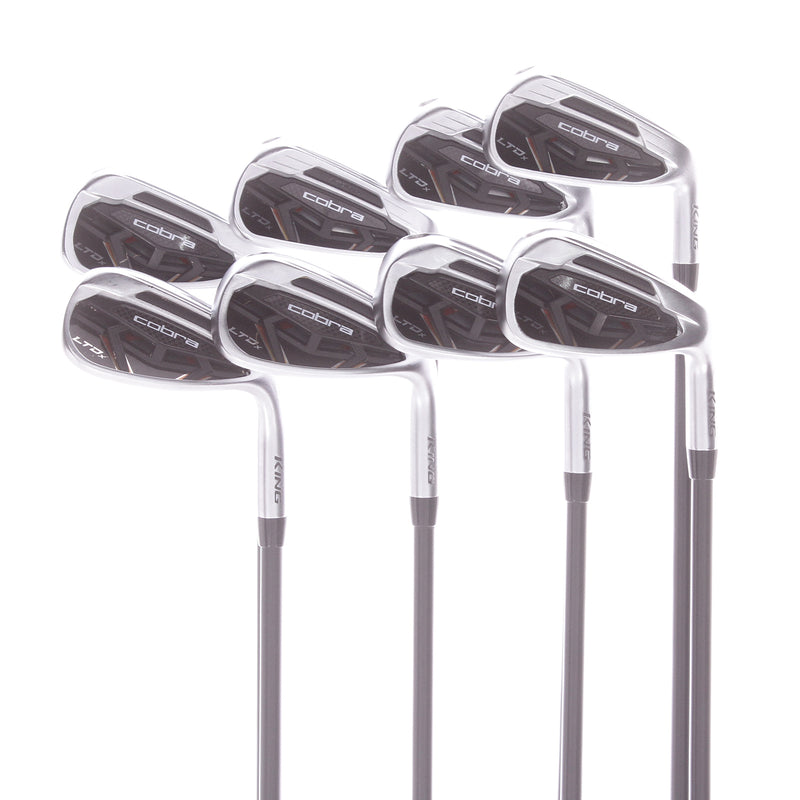 Cobra LTD X Graphite Men's Right Irons 5-SW + GW Regular - KBS PGI Graphite