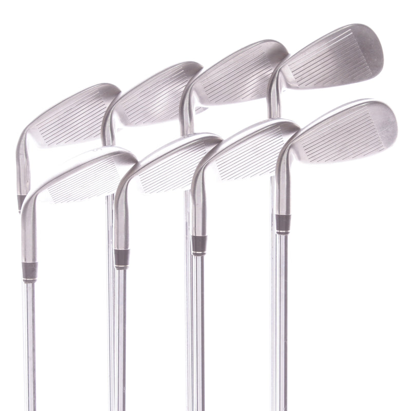 TaylorMade Rac OS Steel Mens Right Hand Irons 5-SW Regular - T-Steped Ultralite 90 Grams