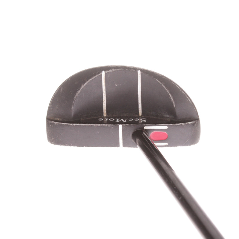 Seemore Si3 Milled Steel Mens Right Hand Putter Regular - Steel