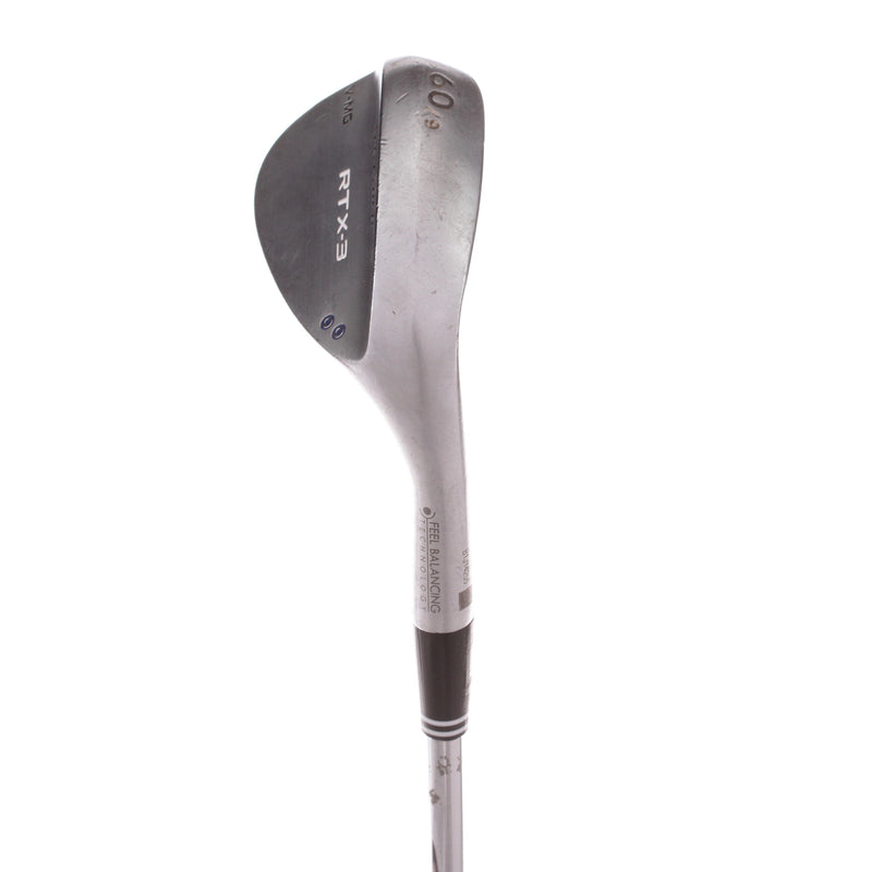 Cleveland RTX-3 Steel Mens Right Hand Lob Wedge 60 Degree 6 Bounce Wedge Flex - Dynamic Gold / Wedge Flex