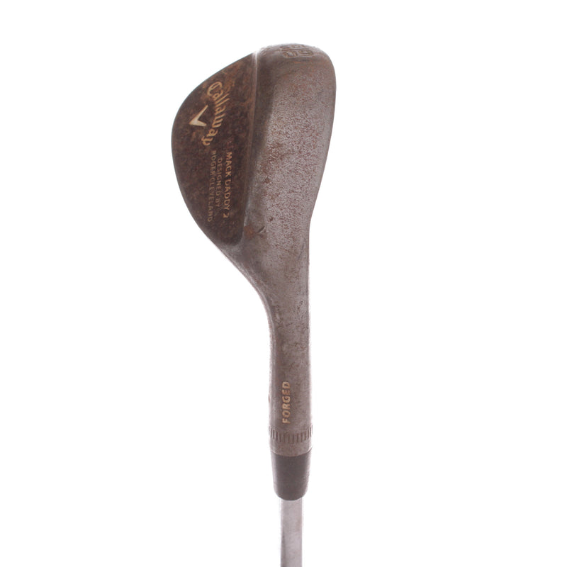 Callaway Mack Daddy 2 Steel Mens Right Hand Lob Wedge 60 Degree 10 Bounce Standard Wedge Flex - True Temper Dynamic Gold