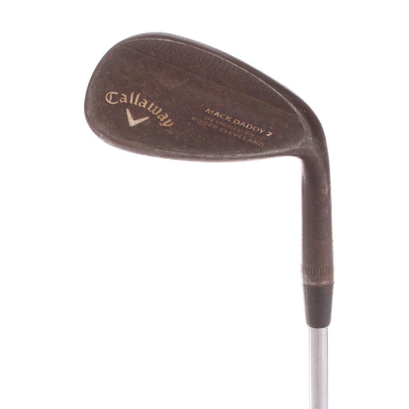 Callaway Mack Daddy 2 Steel Mens Right Hand Sand Wedge 54 Degree Standard 14 Bounce Wedge Flex - True Temper 'Dynamic Gold Wedge Flex