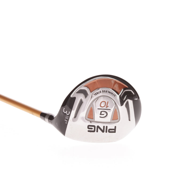 Ping G10 Graphite Mens Right Hand Fairway 3 Wood 15.5 Degree Regular - Pro Force V2 75 Grams