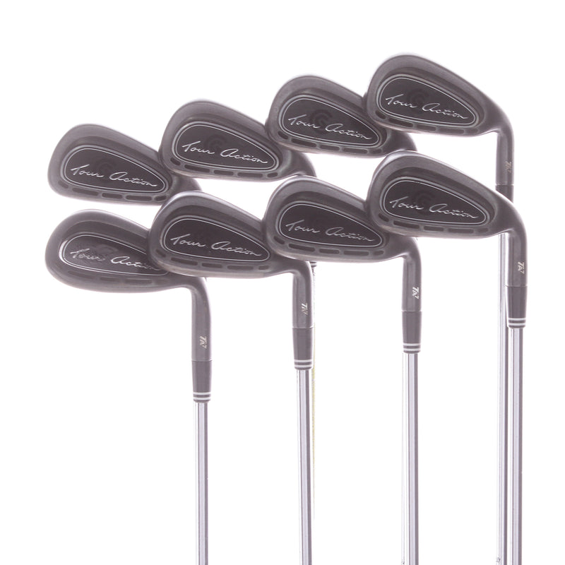 Cleveland Tour Action/Black Steel Mens Right Hand Irons 4-SW Regular - Action Lite