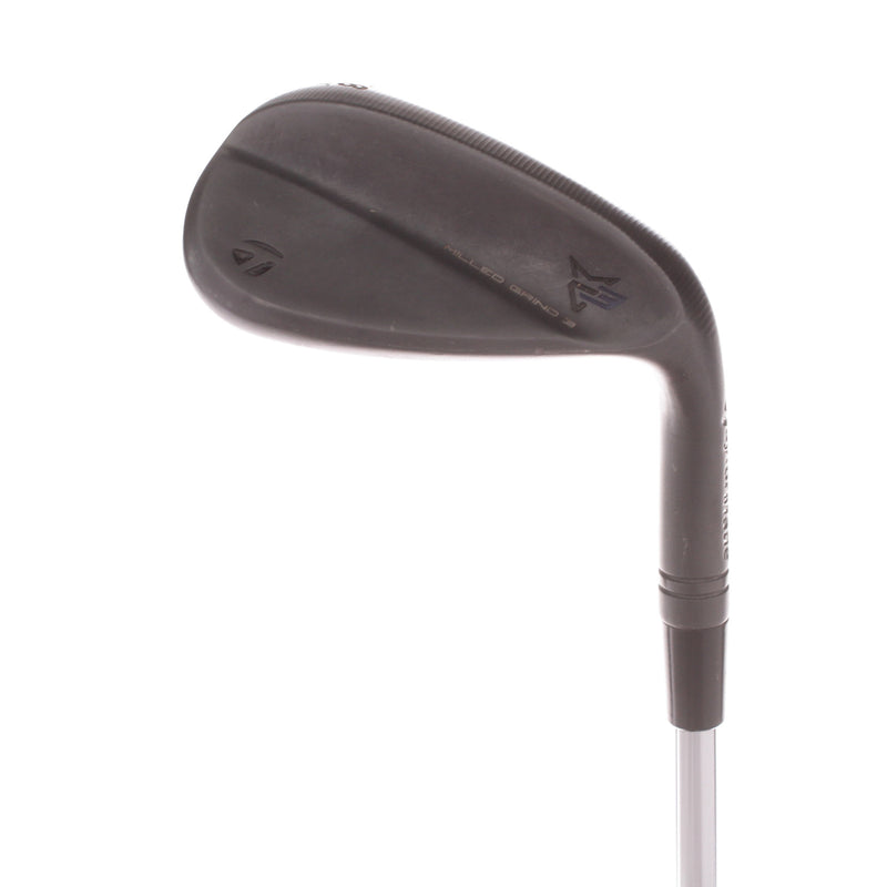 TaylorMade Milled Grind 3 Steel Mens Right Hand Lob Wedge 58 Degree 11 Bounce Wedge Flex - Dynamic GoldTour Issue