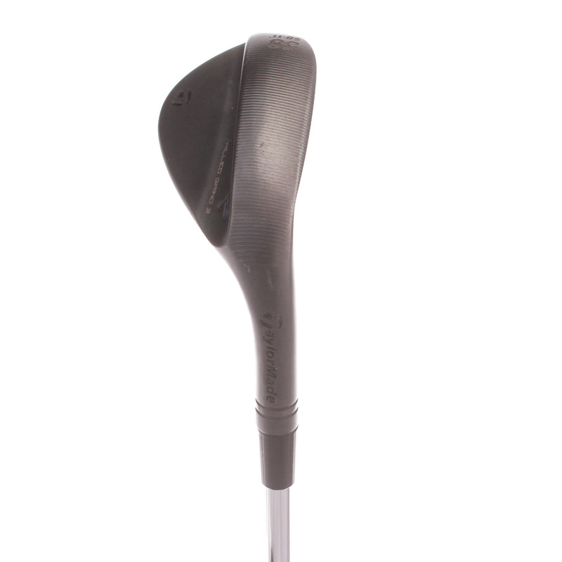 TaylorMade Milled Grind 3 Steel Mens Right Hand Lob Wedge 58 Degree 11 Bounce Wedge Flex - Dynamic GoldTour Issue