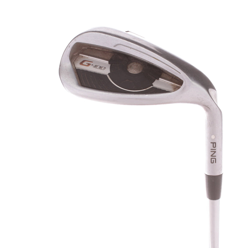 Ping G400 Steel Mens Right Hand Lob Wedge White Dot 60 Degree Stiff - Ping AWT 2.0