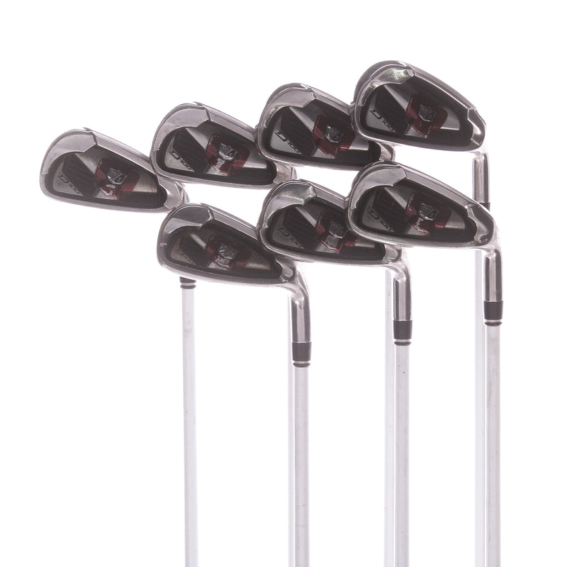 Wilson D-100 Graphite Mens Right Hand Iron 5 To 9+Gw Regular - Matrix Studio 6.1