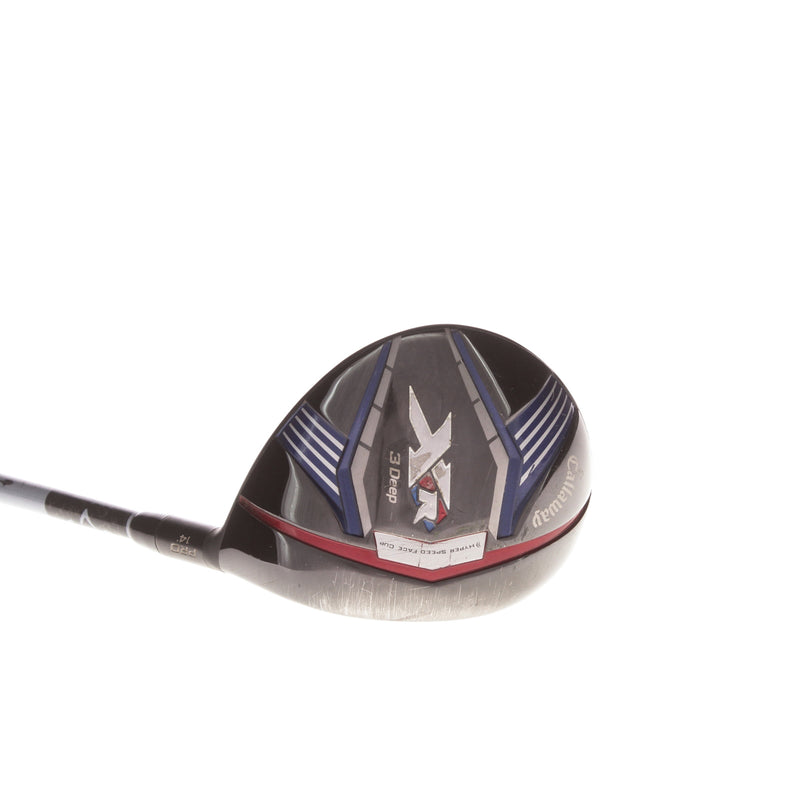 Callaway XR 3Deep Graphite Mens Right Hand Fairway 3 Wood 14 Degree Regular - Project X