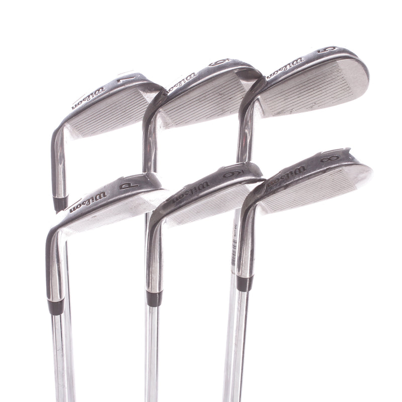 Wilson PRO-Staff 431ss Steel Mens Right Hand Irons 5-PW Regular - Wilson