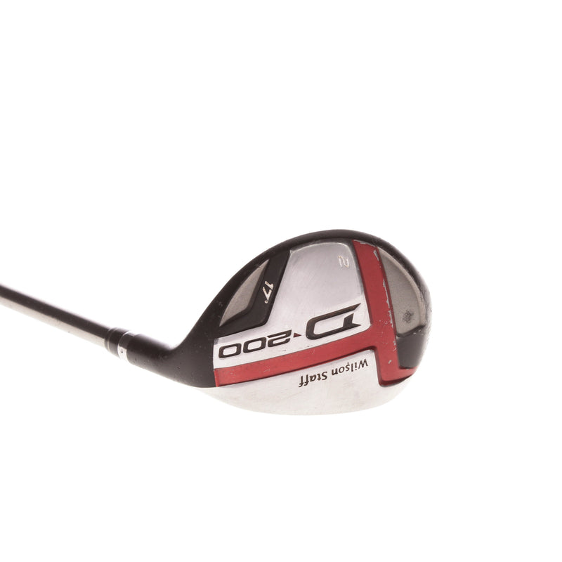 Wilson Staff D200 Graphite Mens Right Hand Hybrid 17 Degree Regular - Elements Chrome