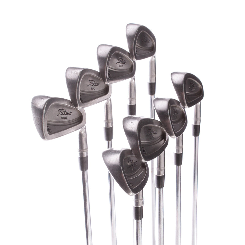 Titleist DCI 990 Steel Mens Right Hand Irons 3-PW Regular - Dynamic Gold