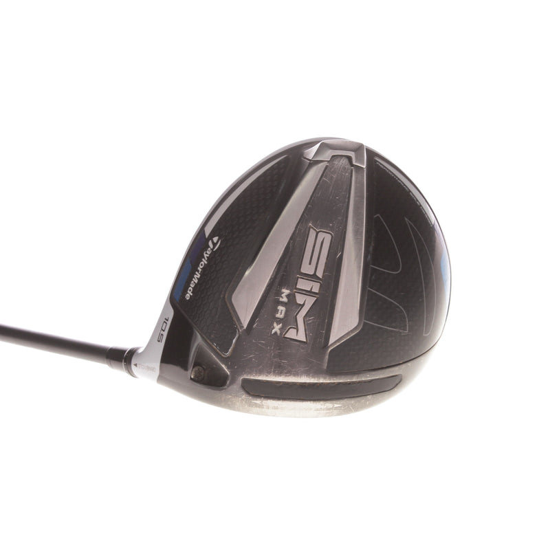 TaylorMade Sim Max Graphite Mens Right Hand Driver 10.5 Degree Stiff - Hzrdus Smoke 70g