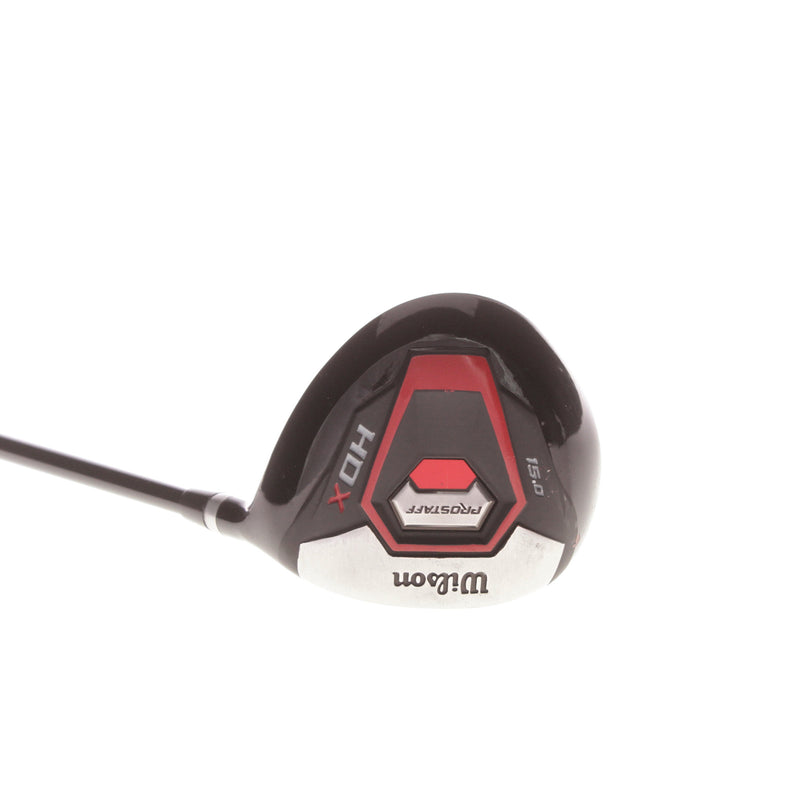 Wilson Pro Staff Hdx Graphite Mens Right Hand Fairway 3 Wood 15 Degree Regular - Firestike