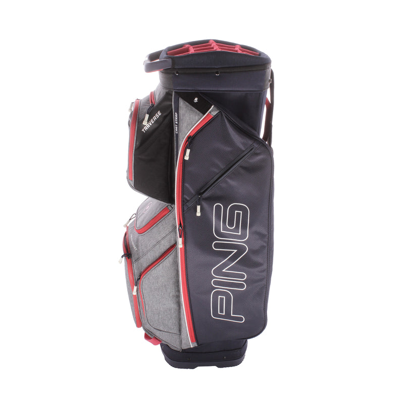 Ping Traverse Second Hand cart Bag - Blue/Gray/Red