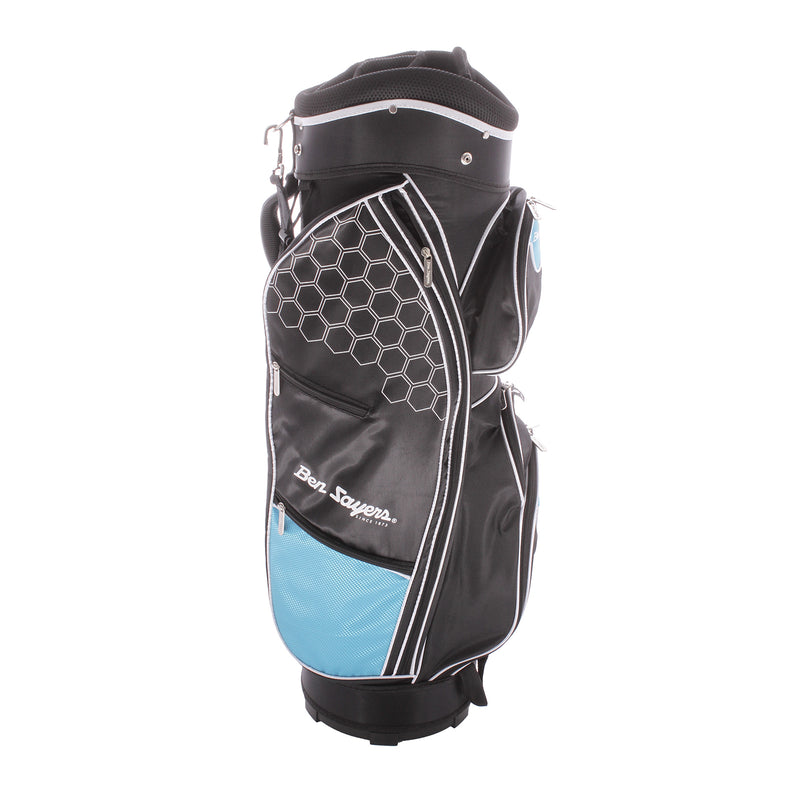 Ben Sayers Second Hand Cart Bag - Black/Green